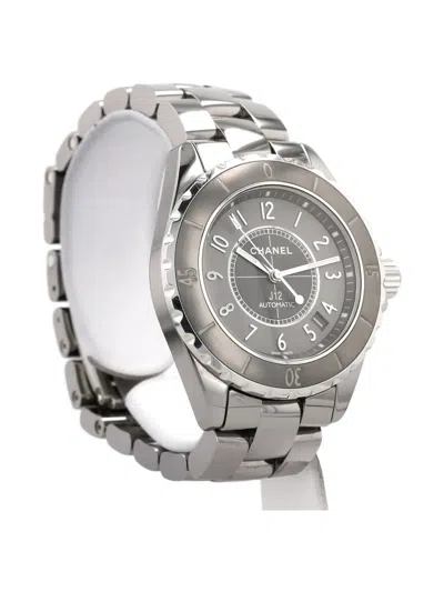 Pre-owned Chanel 2010s J12 39mm In Gray
