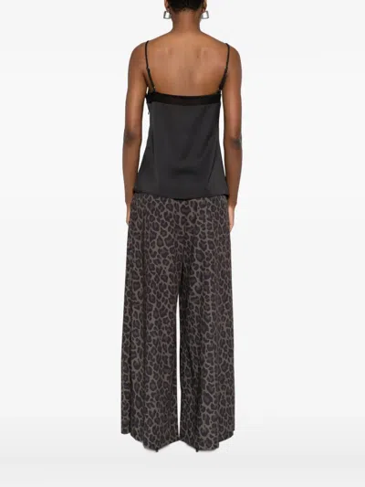 半透明拼接上衣