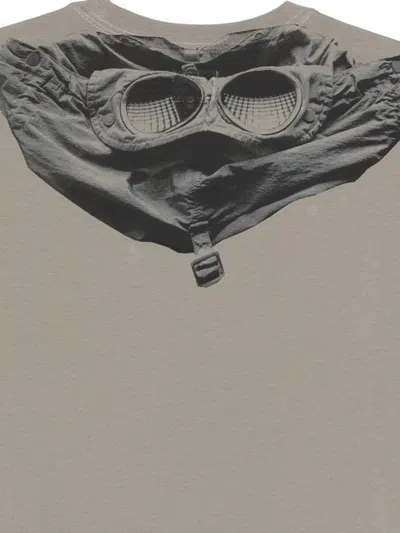 C.p. Company C. P. Company T-shirt With Logo In Gray