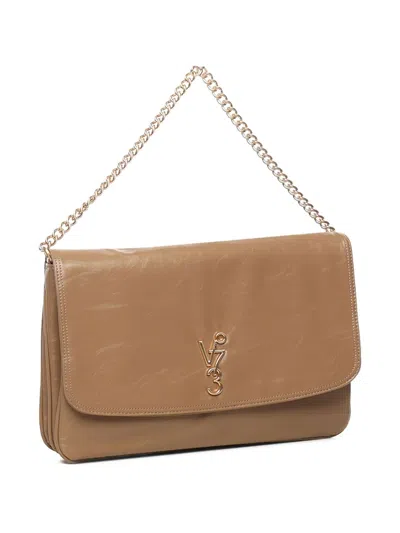 V73 Louise Chain-strap Shoulder Bag In Neutral