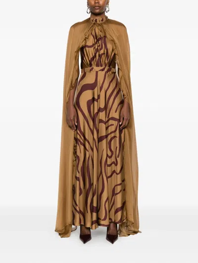 荷叶边斗篷式外套