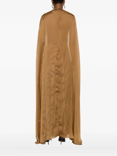 荷叶边斗篷式外套