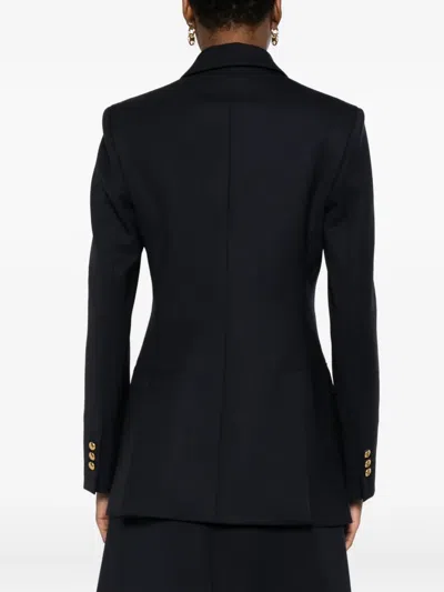 P.a.r.o.s.h Double-breasted Blazer In Blue