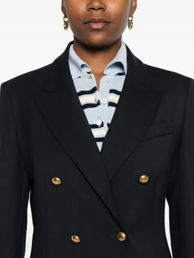 P.a.r.o.s.h Double-breasted Blazer In Blue