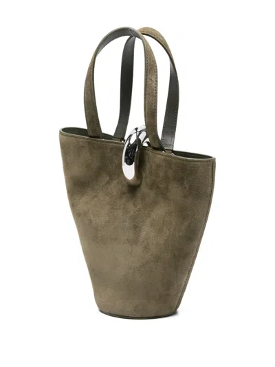 Jacquemus Le Petit Bambola Tote Bag In Green