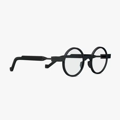 Vava Round Frame Glasses In Black