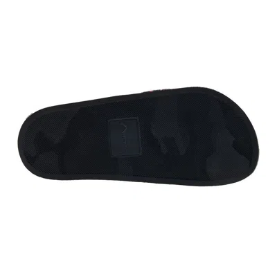 Dsquared2 Logo Strap Slippers In Black