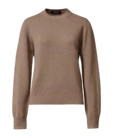 Fabiana Filippi Sweaters Corteccia In Brown