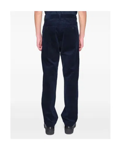 Apc Tailored Trousers With Functional Pockets And Belt Loops In Black