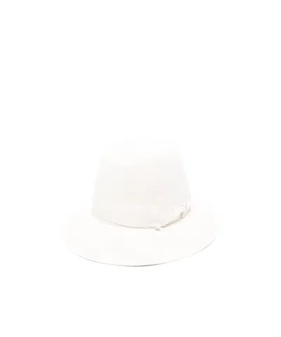 Borsalino Monica Hat In White