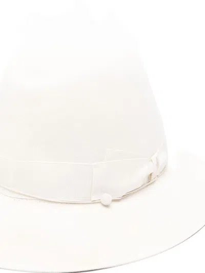 Borsalino Monica Hat In White