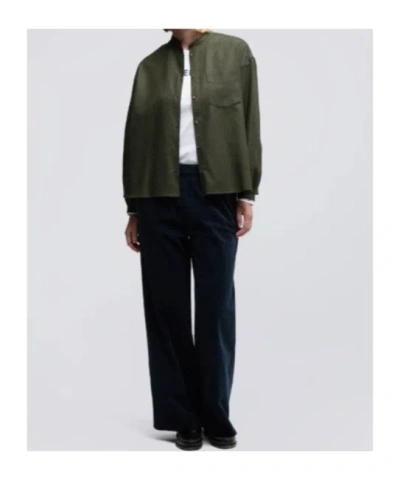 Aspesi Long Sleeve Shirt In Green