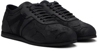 Ann Demeulemeester Milton Low-top Boxing Sneakers In Black