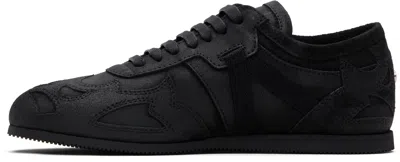 Ann Demeulemeester Milton Low-top Boxing Sneakers In Black