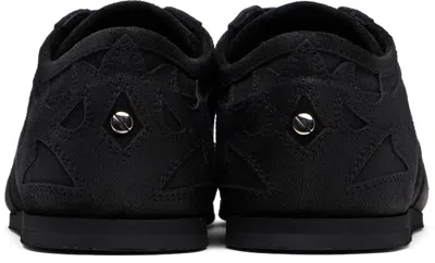 Ann Demeulemeester Milton Low-top Boxing Sneakers In Black