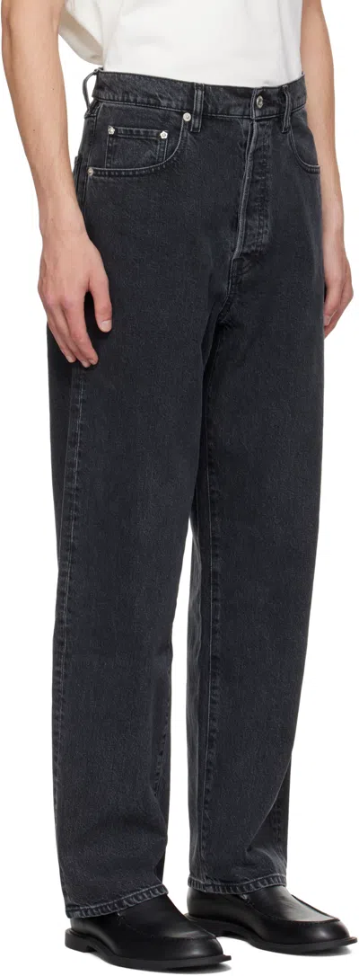 Kenzo Belt Loop Jeans In Black