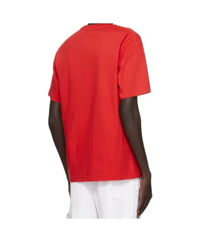 Kenzo Cotton T-shirt With Logo In Red