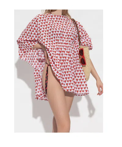 Moschino Beach Tunic In Multi