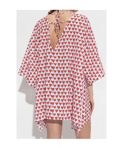 Moschino Beach Tunic In Multi