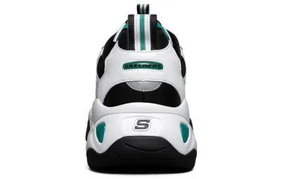 Skechers D'lites 3.0 Running Shoes White/black/green