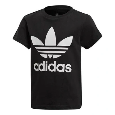 Adidas Originals Adicolor Classics Trefoil T-shirt In Black