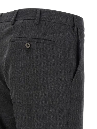 Pal Zileri Single-breasted Suit Jacket Featuring Flap Pockets In Black