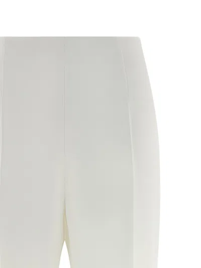 Alberta Ferretti Cady Pants In White