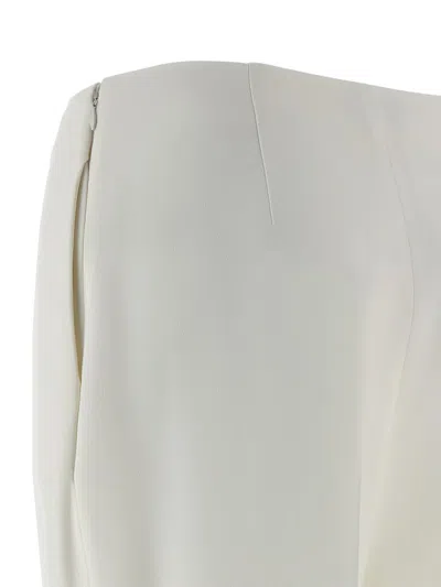 Alberta Ferretti Cady Pants In White