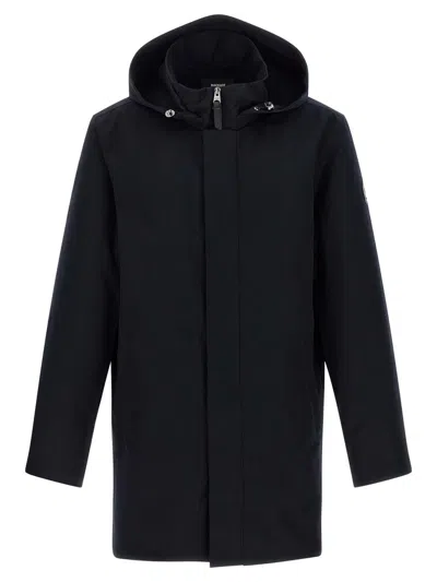 Mackage Water-resistant Down-filled Coat In Blue