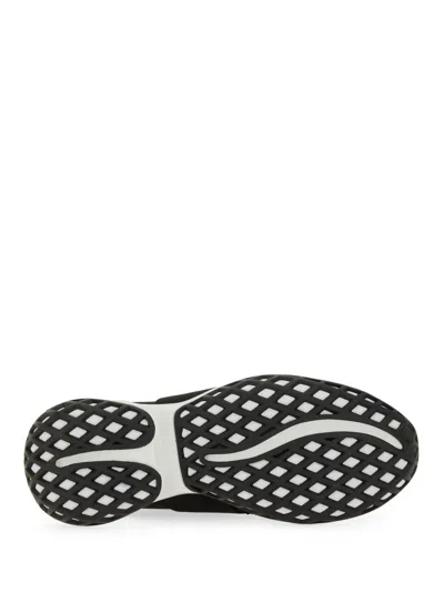 Roger Vivier Crystal-embellished Black Slip-on Sneakers In Black