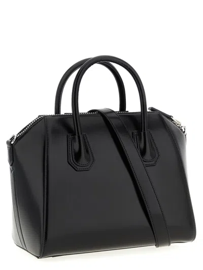 Givenchy Borsa A Mano Antigona Piccola In Pelle Cioccolato  Donna In Black