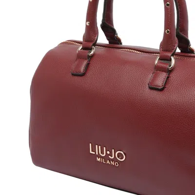Liu •jo Cross-body Satchel Two Handles In Red