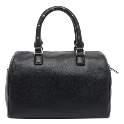 Liu •jo Cross-body Satchel Studded Handles In Black