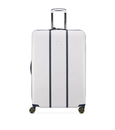 Delsey Cadence Expandable Hard Check-in Suitcase In White