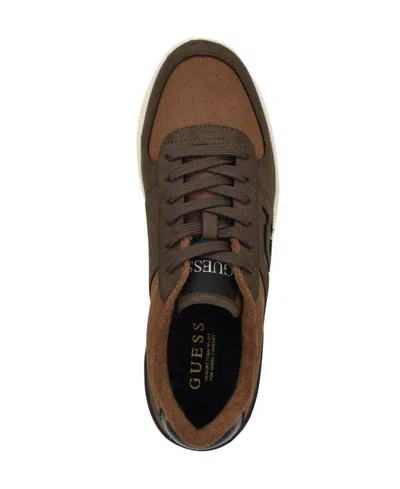 Guess Nastele Signature G Sneaker In Brown