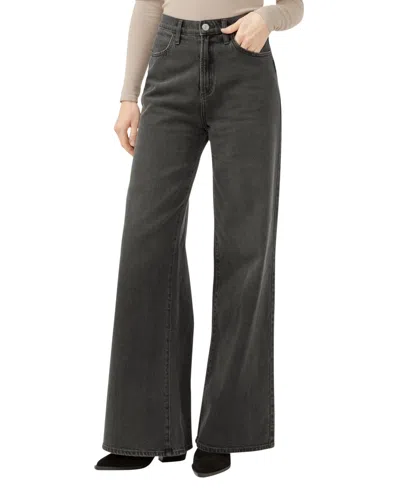 Silver Jeans Co. Women's Highly Desirable High Rise Ultra Wide Leg Jeans In Gray