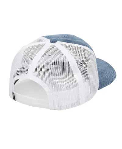Billabong Men's Light Blue Lounge Trucker Adjustable Hat In Gray