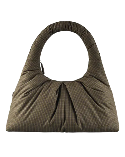 My Mum Made It Large Pleat Puffer Tote