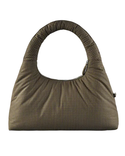 My Mum Made It Large Pleat Puffer Tote