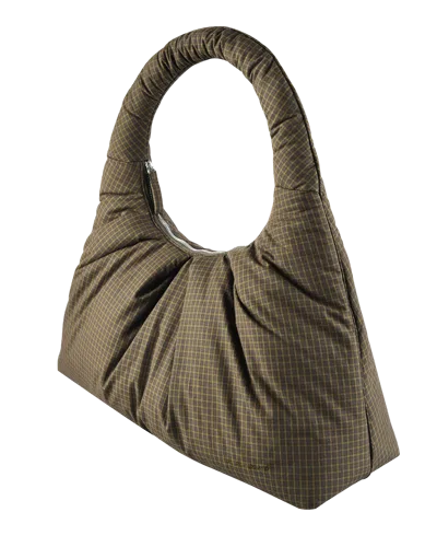 My Mum Made It Large Pleat Puffer Tote