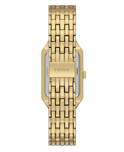 Fossil Women's Raquel Black Dial Watch In Gold