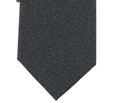 Perry Ellis Portfolio Men's Papker Abstract Neat Pattern Classic Tie In Black