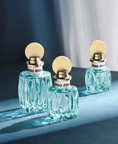 Miu Miu L'eau Bleue Eau De Parfum, 1 Oz. In Multi