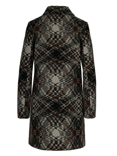 Missoni Patterned Button Coat In Multi