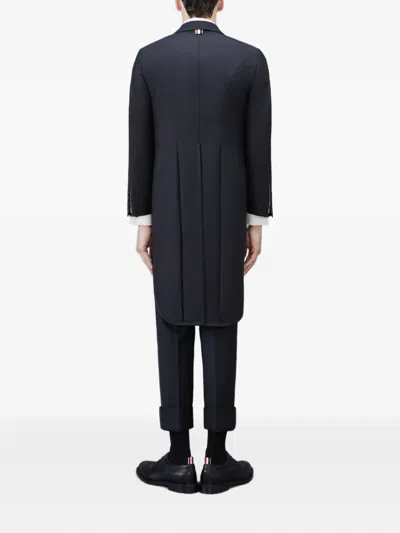 Thom Browne Wool Jacket In Blue