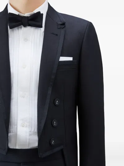 Thom Browne Wool Jacket In Blue