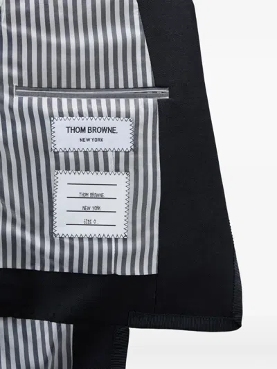Thom Browne Wool Jacket In Blue