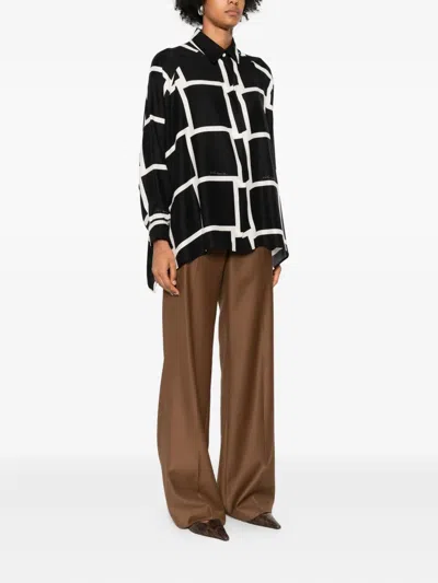 Gianluca Capannolo Button-up Long Sleeve Shirt In Black