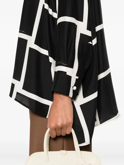 Gianluca Capannolo Button-up Long Sleeve Shirt In Black