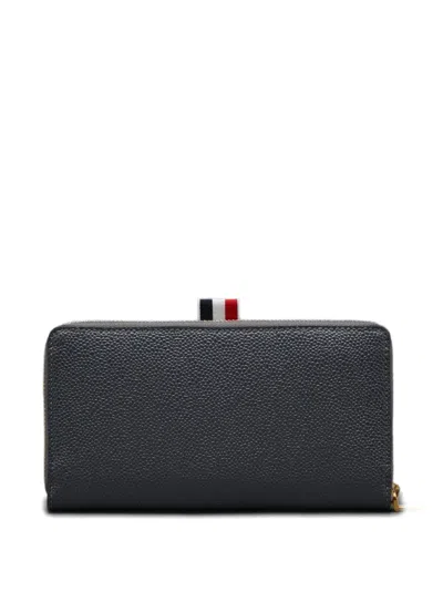 Thom Browne Zip-around Wallet In Black